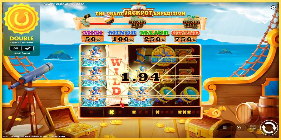 The Great Jackpot Expedition акча үчүн оюн машинасы, сүрөт 5