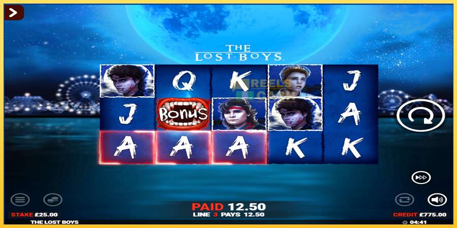 The Lost Boys Rapid Fire Jackpots акча үчүн оюн машинасы, сүрөт 2