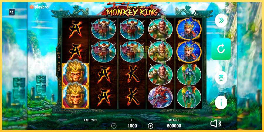 The Monkey King акча үчүн оюн машинасы, сүрөт 1