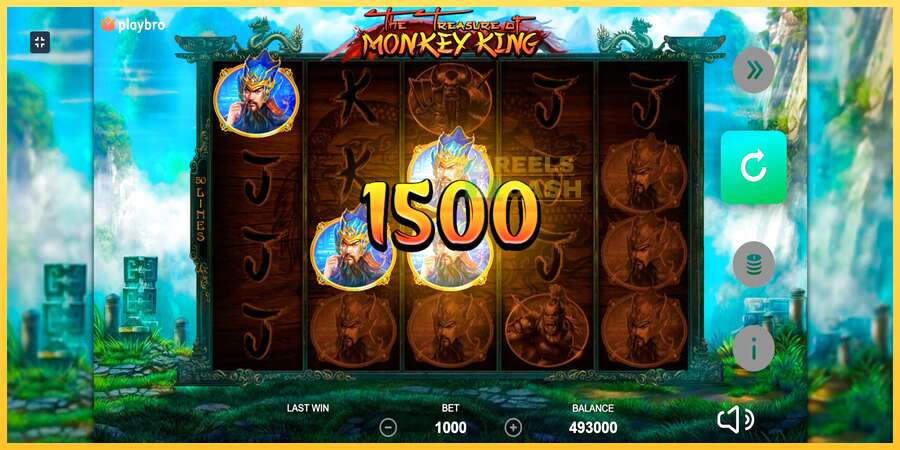 The Monkey King акча үчүн оюн машинасы, сүрөт 2