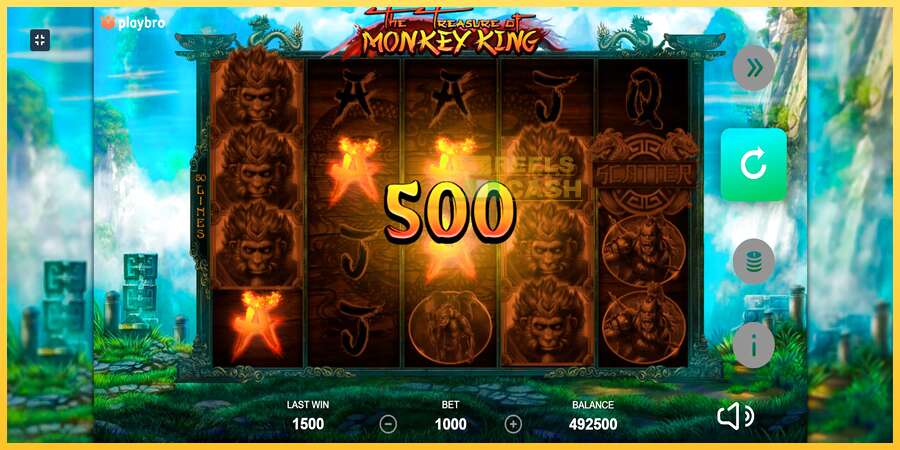 The Monkey King акча үчүн оюн машинасы, сүрөт 3