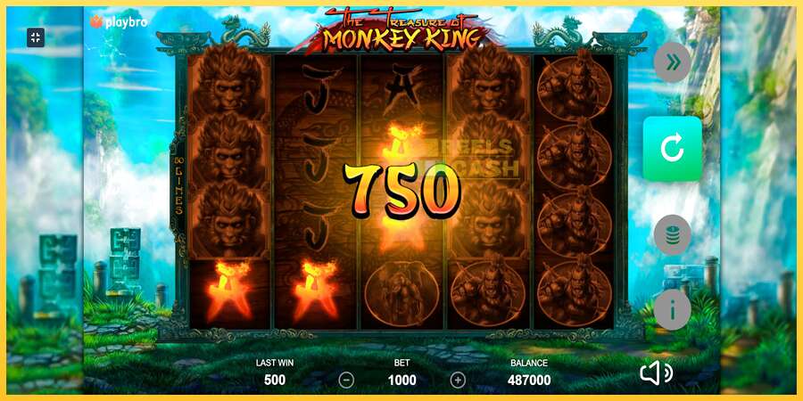 The Monkey King акча үчүн оюн машинасы, сүрөт 4