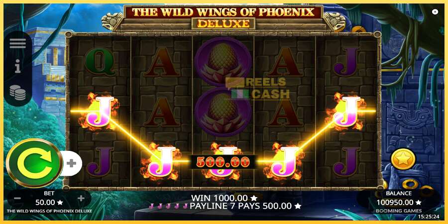 The Wild Wings of Phoenix Deluxe акча үчүн оюн машинасы, сүрөт 4