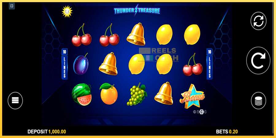 Thunder Treasure акча үчүн оюн машинасы, сүрөт 1