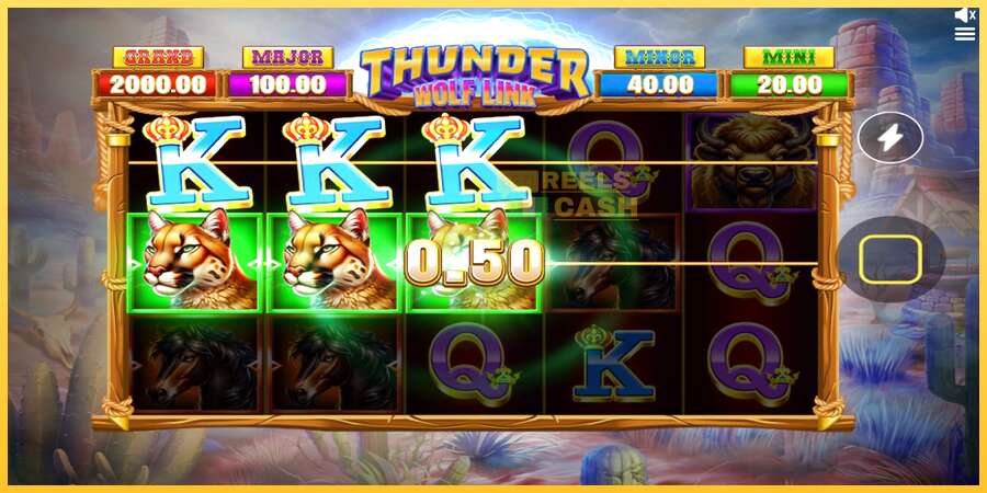 Thunder Wolf Link акча үчүн оюн машинасы, сүрөт 2