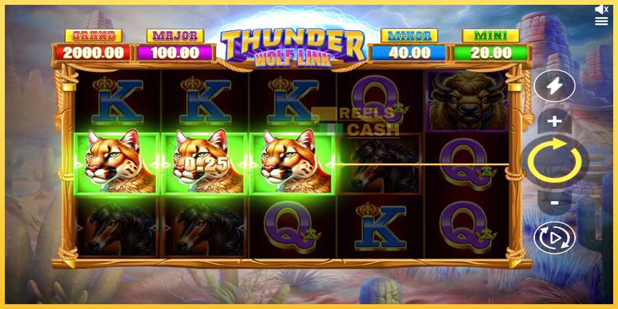 Thunder Wolf Link акча үчүн оюн машинасы, сүрөт 3