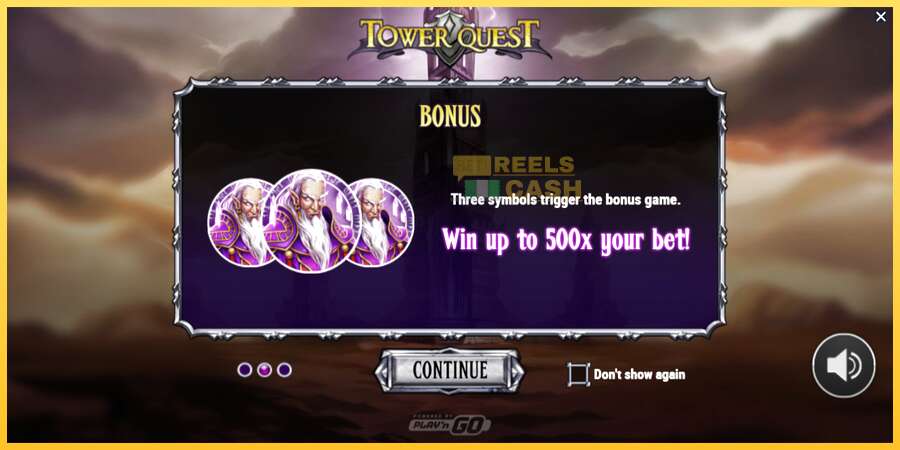 Tower Quest акча үчүн оюн машинасы, сүрөт 1