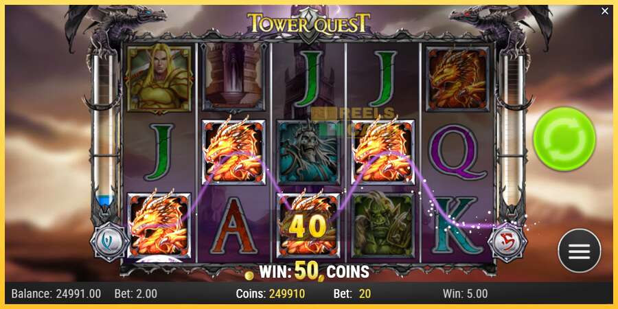 Tower Quest акча үчүн оюн машинасы, сүрөт 3