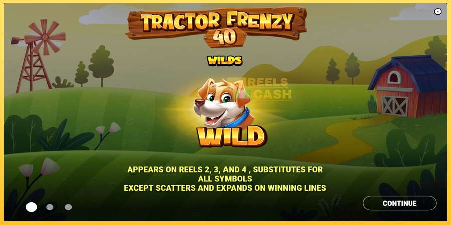 Tractor Frenzy 40 акча үчүн оюн машинасы, сүрөт 1