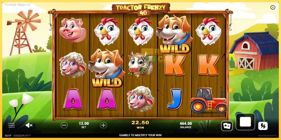 Tractor Frenzy 40 акча үчүн оюн машинасы, сүрөт 3