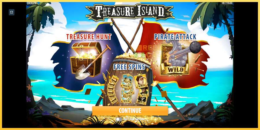 Treasure Island акча үчүн оюн машинасы, сүрөт 1