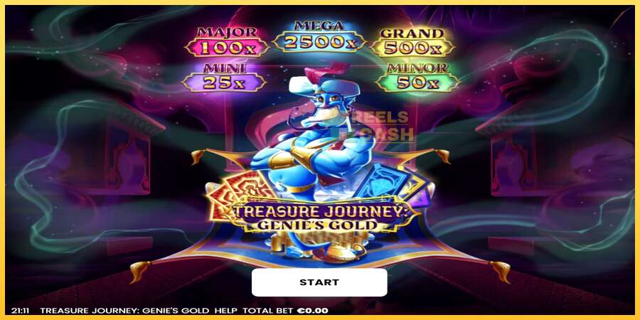 Treasure Journey: Genies Gold акча үчүн оюн машинасы, сүрөт 1