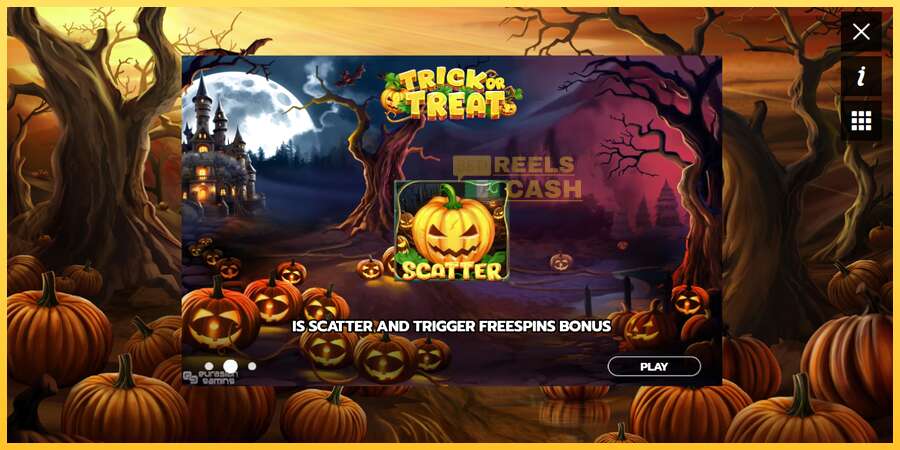 Trick or Treat акча үчүн оюн машинасы, сүрөт 1