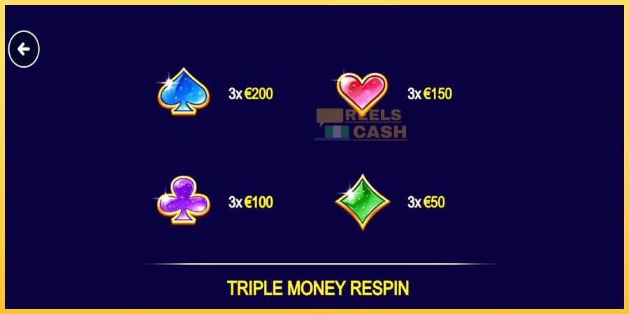 Triple Money Jackpot акча үчүн оюн машинасы, сүрөт 6