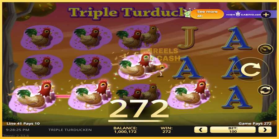 Triple Turducken акча үчүн оюн машинасы, сүрөт 2