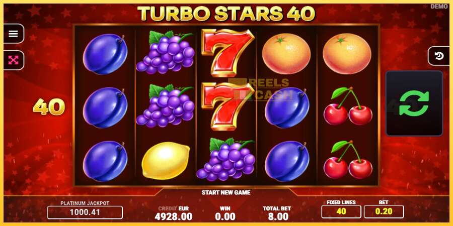 Turbo Stars 40 акча үчүн оюн машинасы, сүрөт 2