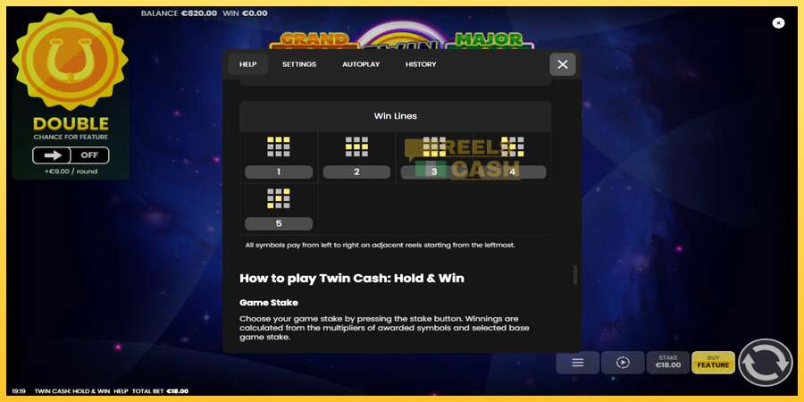 Twin Cash: Hold and Win акча үчүн оюн машинасы, сүрөт 7