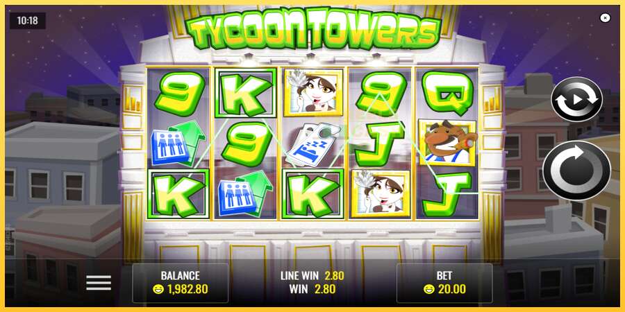 Tycoon Towers акча үчүн оюн машинасы, сүрөт 3