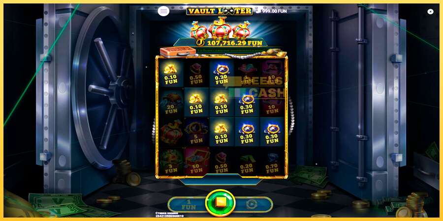 Vault Looter акча үчүн оюн машинасы, сүрөт 2