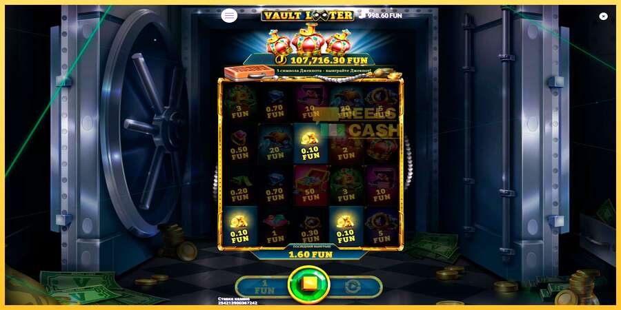 Vault Looter акча үчүн оюн машинасы, сүрөт 3