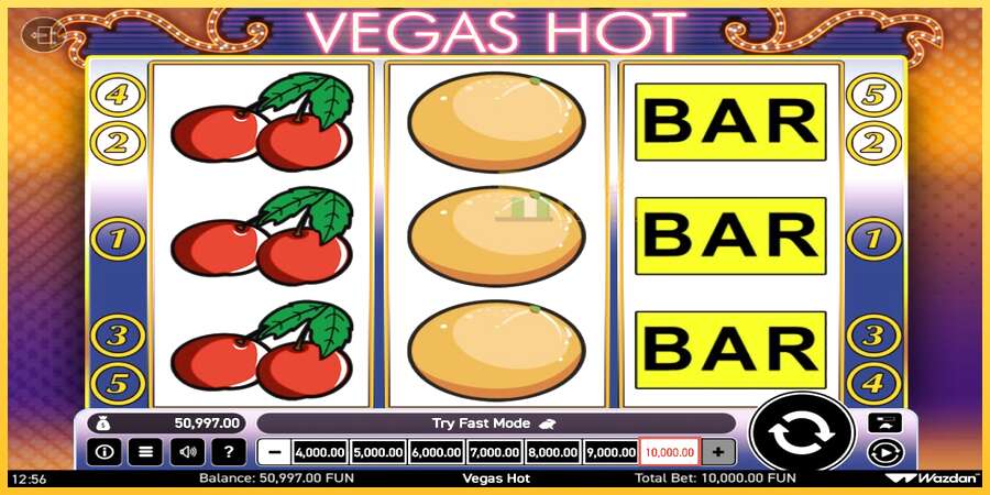 Vegas Hot акча үчүн оюн машинасы, сүрөт 3