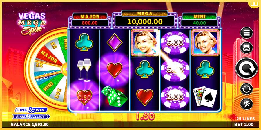 Vegas Mega Spin акча үчүн оюн машинасы, сүрөт 3