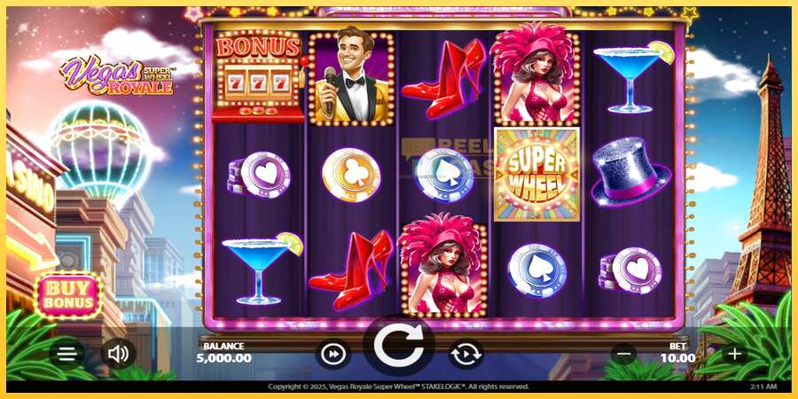 Vegas Royale Super Wheel акча үчүн оюн машинасы, сүрөт 2