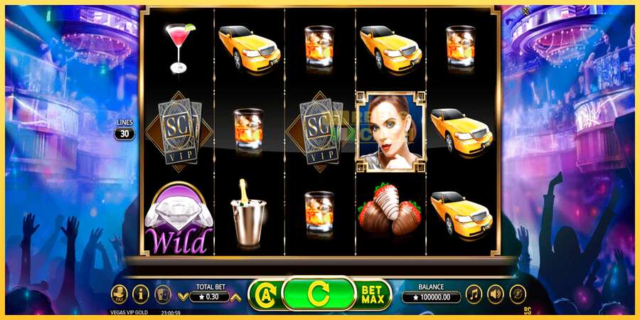 Vegas VIP Gold акча үчүн оюн машинасы, сүрөт 1