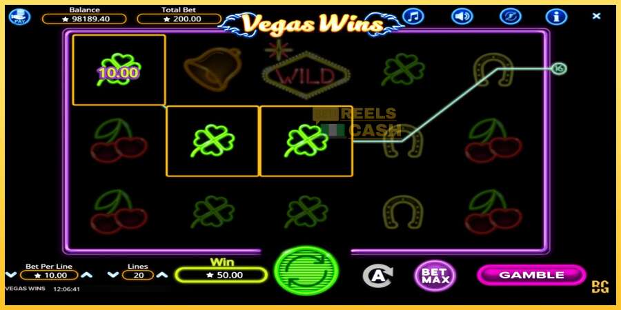 Vegas Wins акча үчүн оюн машинасы, сүрөт 4