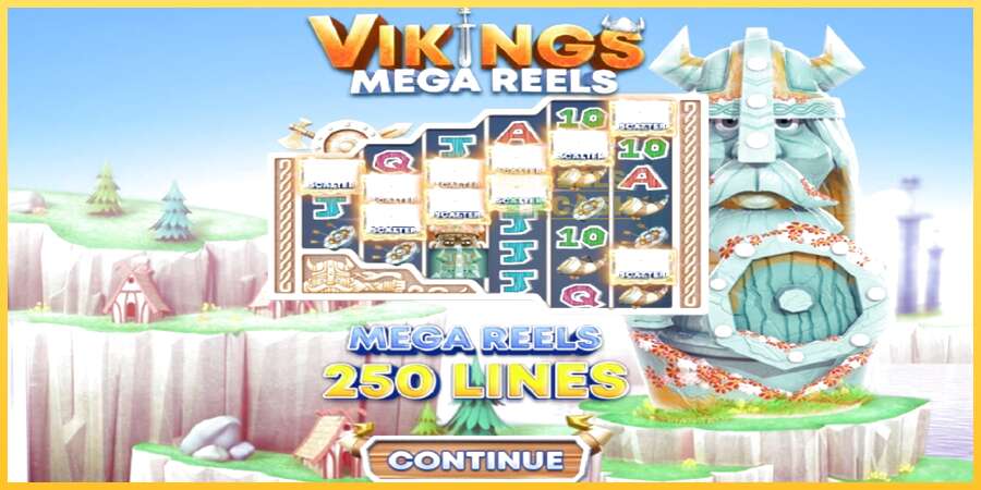 Vikings Mega Reels акча үчүн оюн машинасы, сүрөт 1