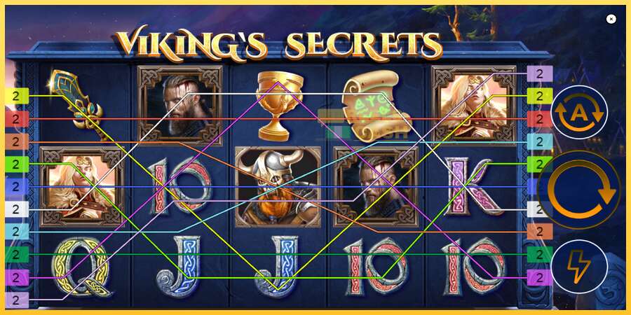 Vikings Secrets акча үчүн оюн машинасы, сүрөт 2