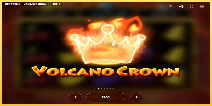 Volcano Crown акча үчүн оюн машинасы, сүрөт 1