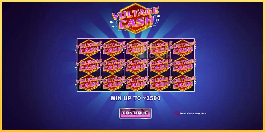 Voltage Cash акча үчүн оюн машинасы, сүрөт 1