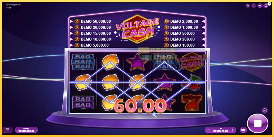 Voltage Cash акча үчүн оюн машинасы, сүрөт 3