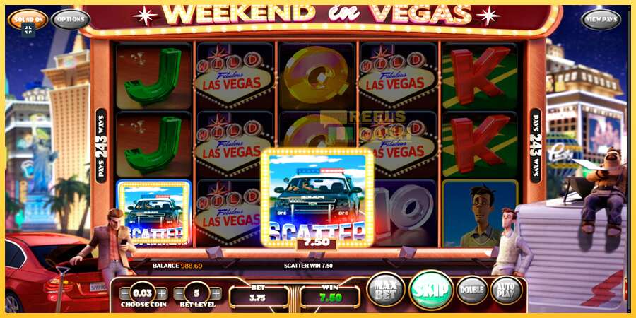 Weekend In Vegas акча үчүн оюн машинасы, сүрөт 4