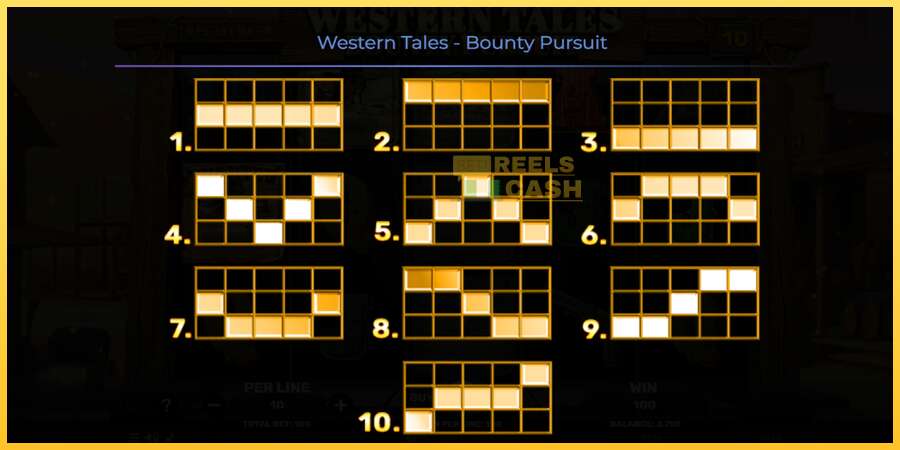 Western Tales - Bounty Pursuit акча үчүн оюн машинасы, сүрөт 7