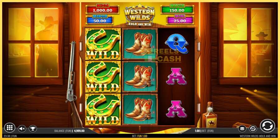 Western Wilds Hold and Win акча үчүн оюн машинасы, сүрөт 2