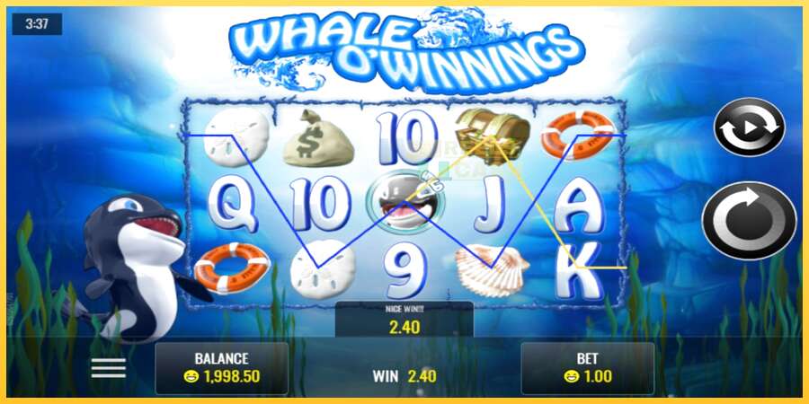 Whale O’Winnings акча үчүн оюн машинасы, сүрөт 2