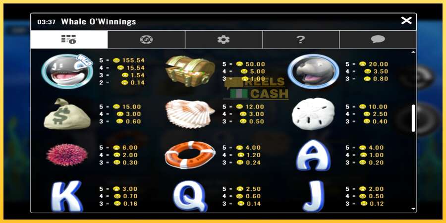 Whale O’Winnings акча үчүн оюн машинасы, сүрөт 4