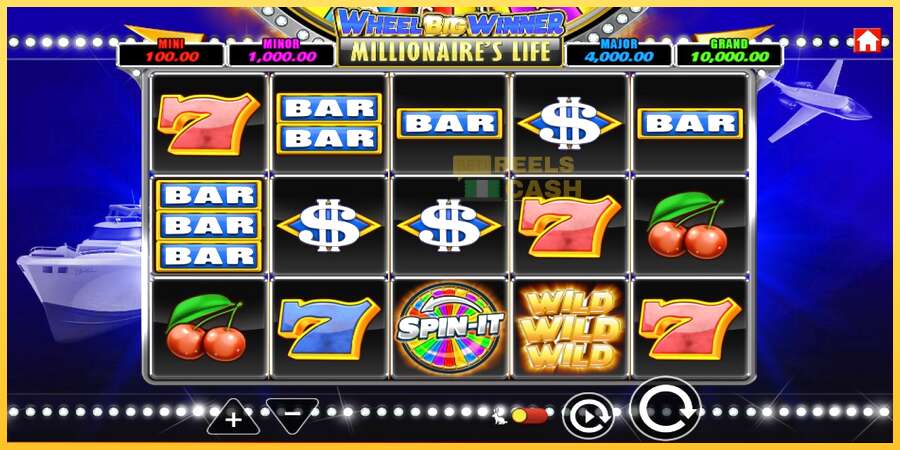 Wheel Big Winner Millionaires Life акча үчүн оюн машинасы, сүрөт 2