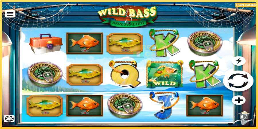 Wild Bass Multiplier акча үчүн оюн машинасы, сүрөт 1