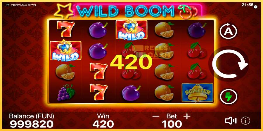 Wild Boom акча үчүн оюн машинасы, сүрөт 2