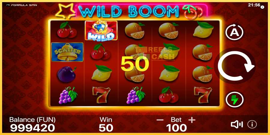 Wild Boom акча үчүн оюн машинасы, сүрөт 5