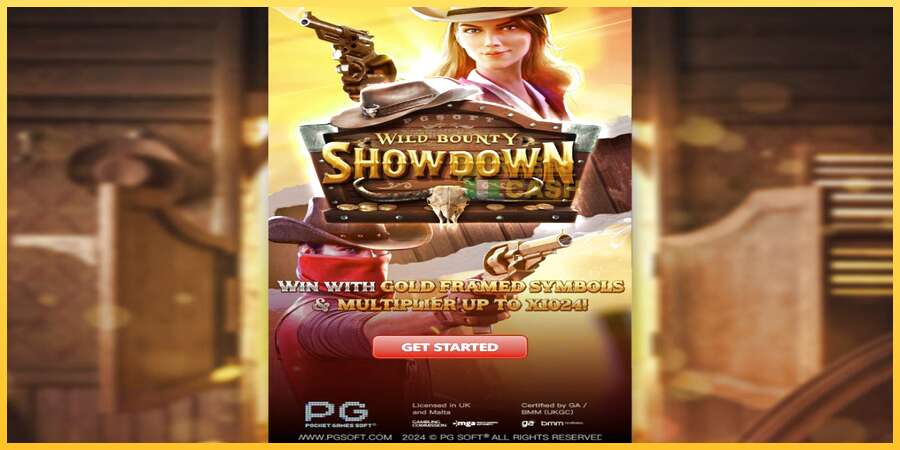 Wild Bounty Showdown акча үчүн оюн машинасы, сүрөт 1