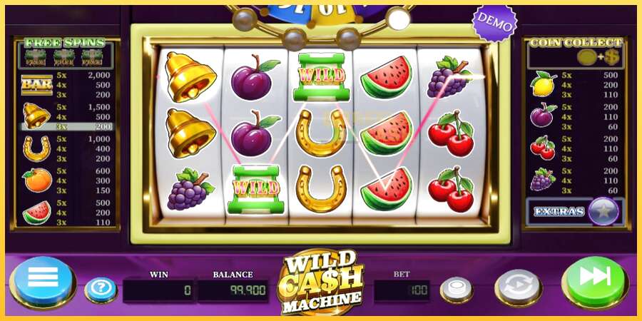 Wild Cash Machine акча үчүн оюн машинасы, сүрөт 2