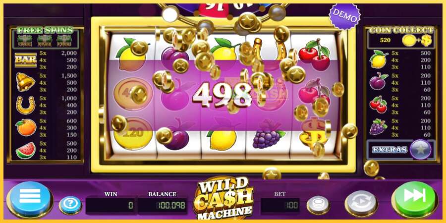 Wild Cash Machine акча үчүн оюн машинасы, сүрөт 4