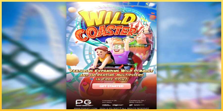 Wild Coaster акча үчүн оюн машинасы, сүрөт 1