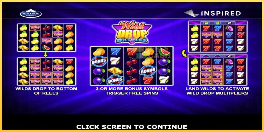 Wild Drop Multiplier акча үчүн оюн машинасы, сүрөт 1