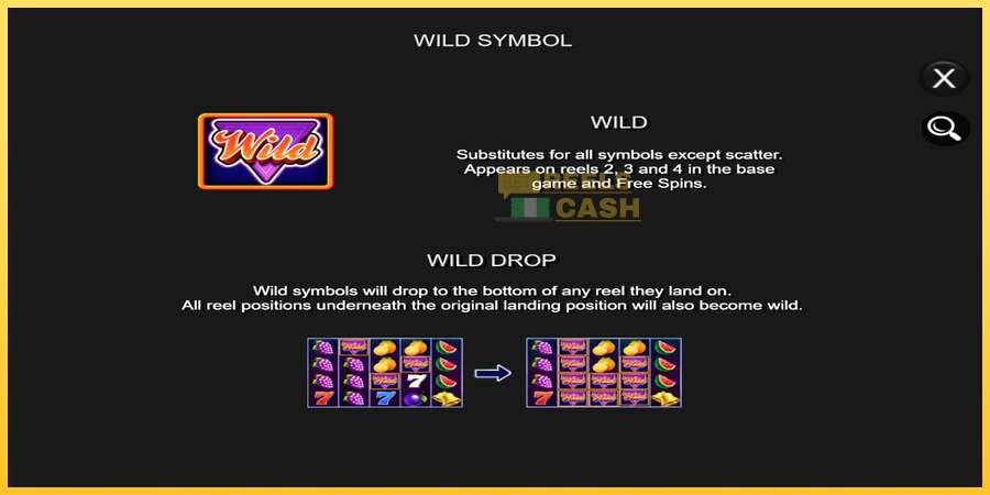 Wild Drop Multiplier акча үчүн оюн машинасы, сүрөт 6