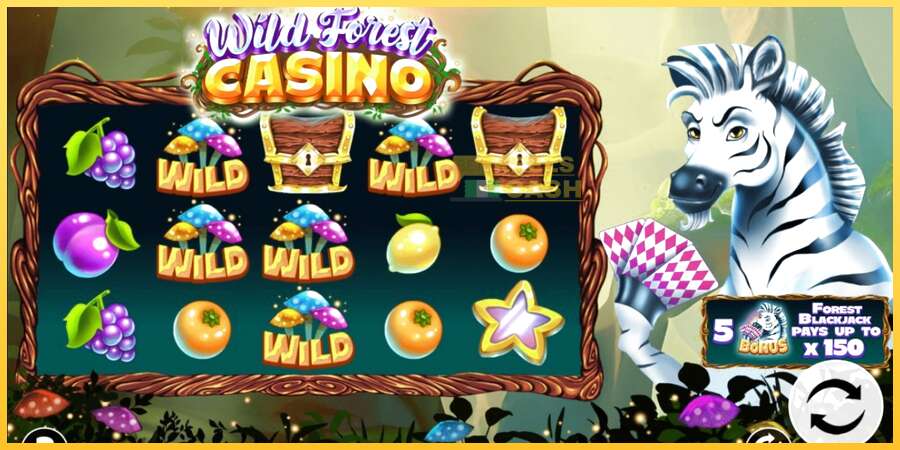 Wild Forest Casino акча үчүн оюн машинасы, сүрөт 1